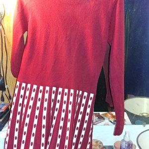 HAWITON RED PARTY DRESS  SIZE M